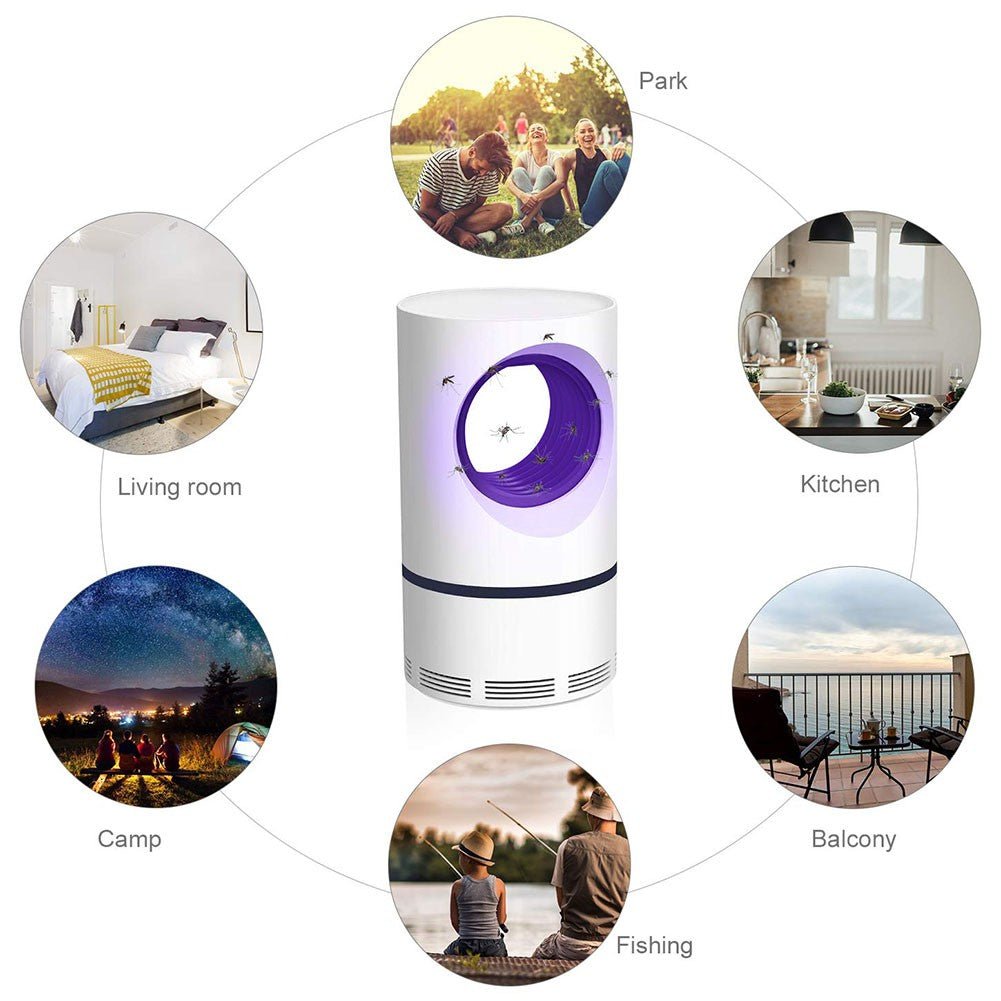 Electronic Mosquito Killer - UV LED Mosquito Trap Lamp - Smart Flex Store