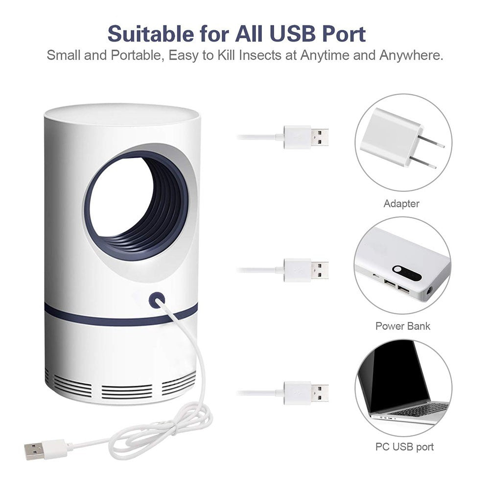 Electronic Mosquito Killer - UV LED Mosquito Trap Lamp - Smart Flex Store