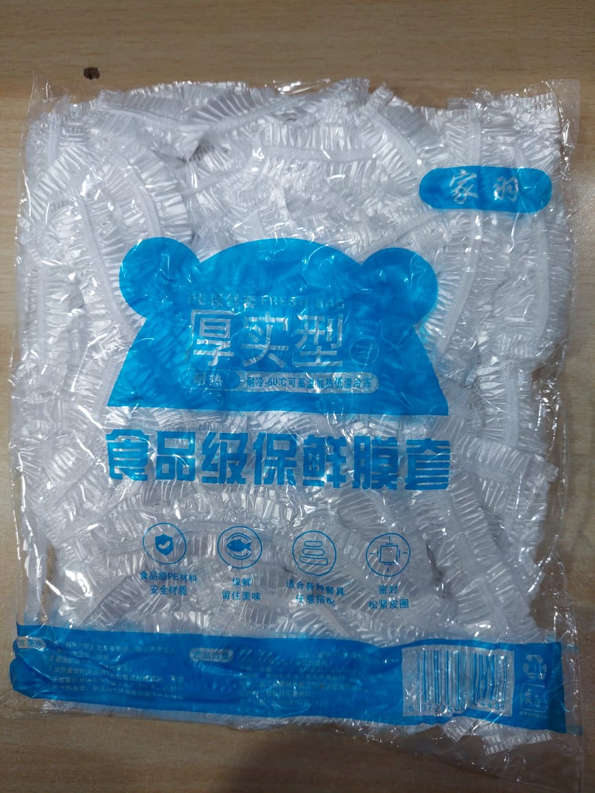 100pcs Disposable Food Cling Covers – Fresh - Keeping Fridge & Fruit Protection - Smart Flex Store