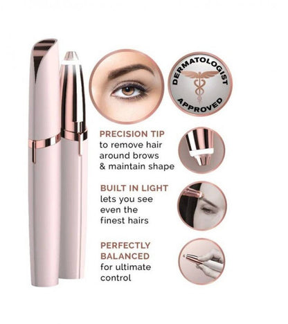 2 - in - 1 Flawless Brows Rechargeable Eyebrow Trimmer - Smart Flex Store