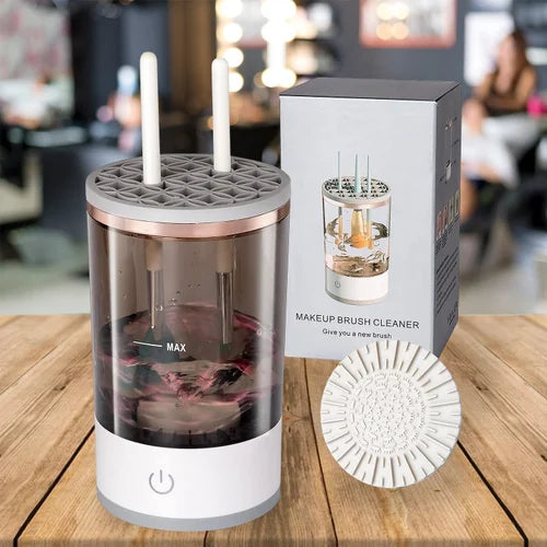 Electric Makeup Brush Cleaner & Dryer – All-in-One Cleaning Tool