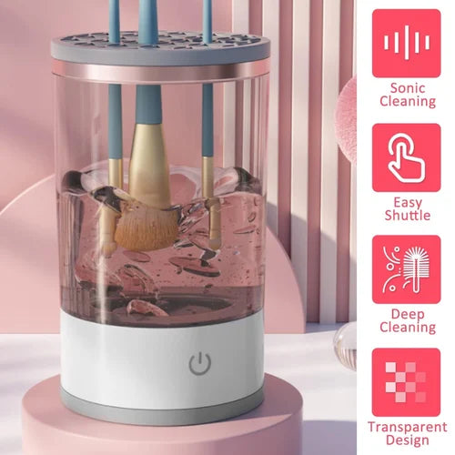 Electric Makeup Brush Cleaner & Dryer – All-in-One Cleaning Tool