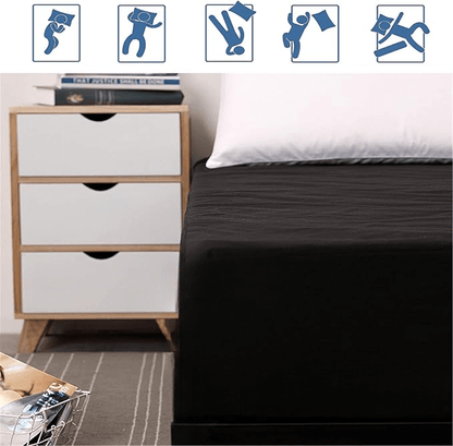 Waterproof Mattress Protector Sheet – Fitted, Breathable & Washable Mattress Cover - Smart Flex Store