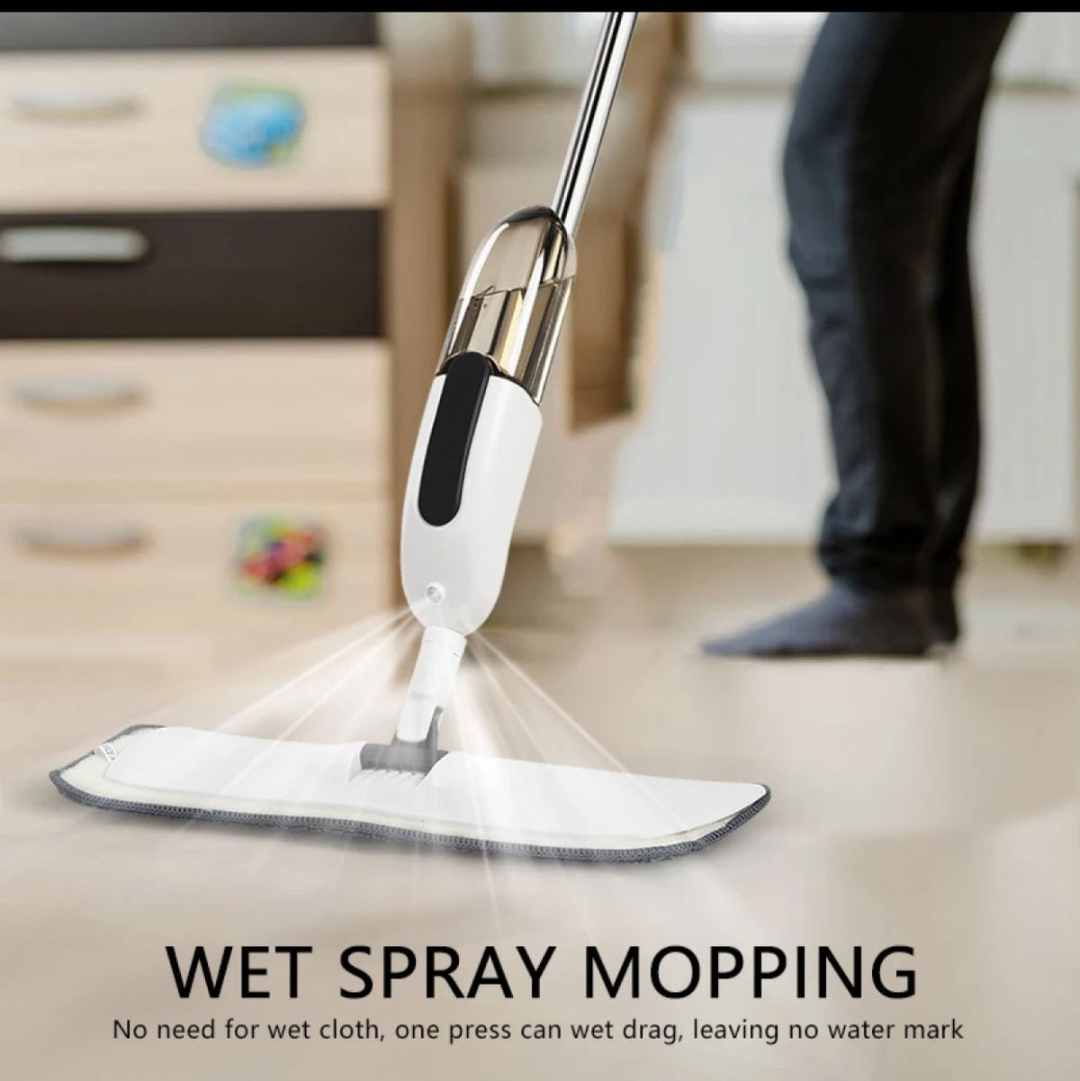 Magic Spray Flat Mop – Effortless Floor Cleaning