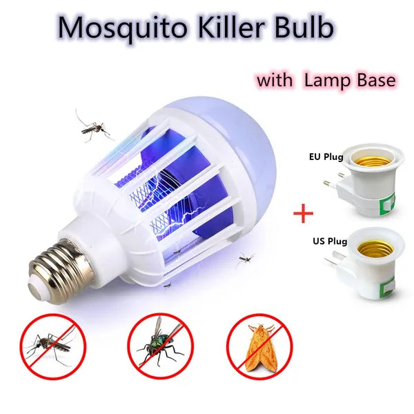 2-in-1 Mosquito Killer LED Bulb