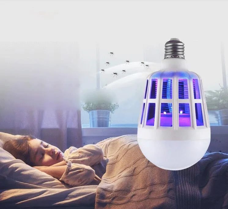 2-in-1 Mosquito Killer LED Bulb