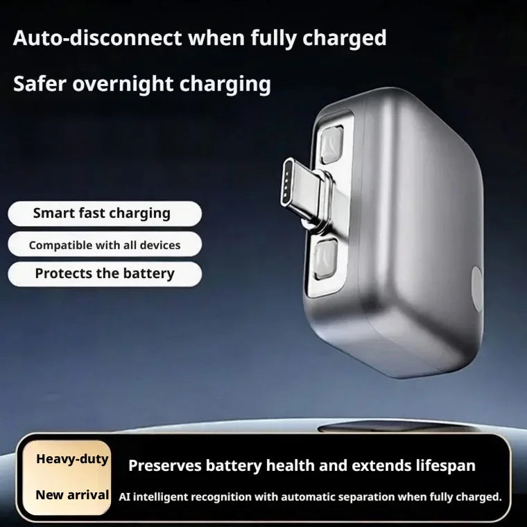 Smart Type-C Charger with Auto Power Cut | Battery Protection