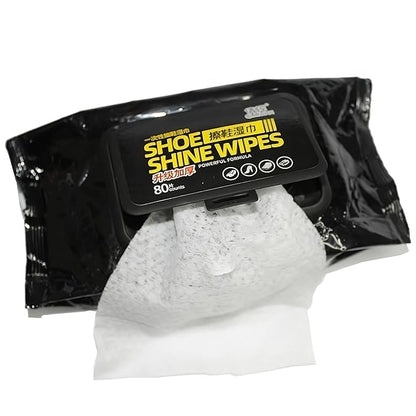 Shoe Cleaning Wipes Portable Pack – Quick Dirt & Stain Remover for Sneakers & Leather Shoes - Smart Flex Store