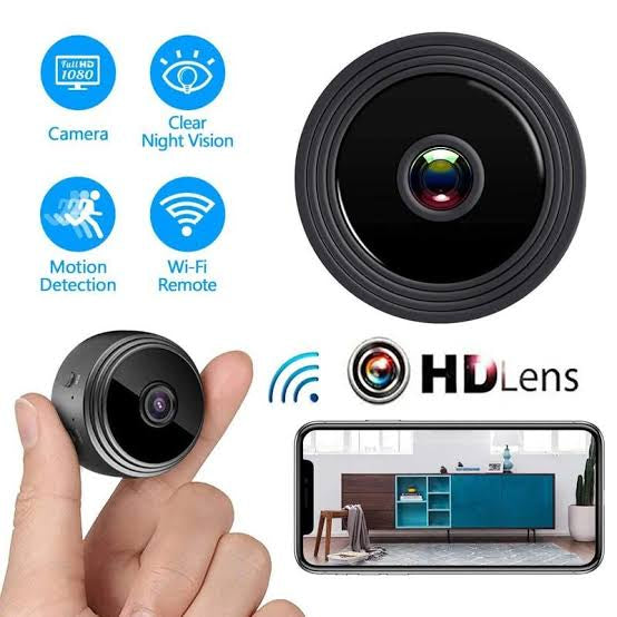 A9 Mini WiFi Security Camera HD 1080P Rechargeable