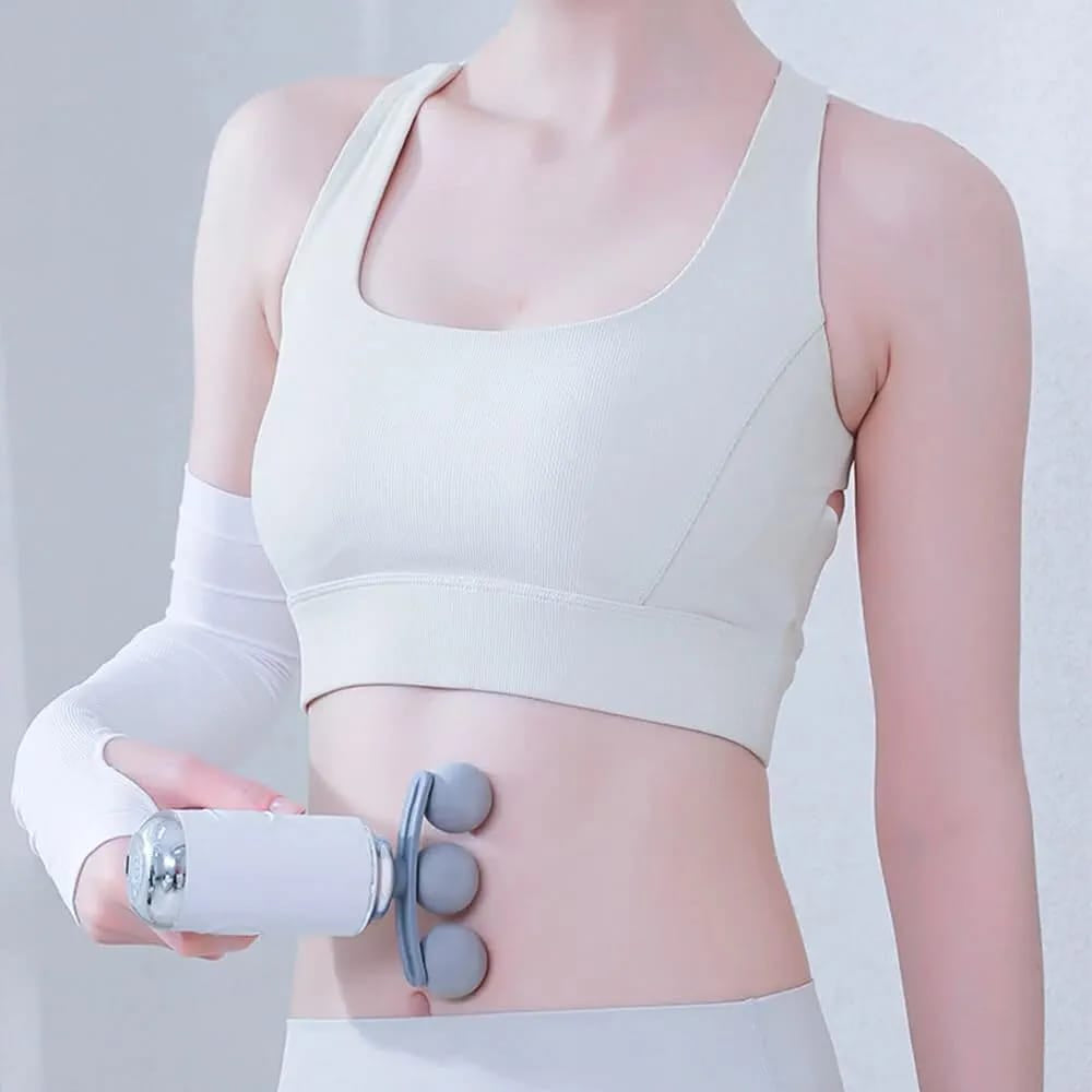 9-in-1 USB Rechargeable Massage Gun