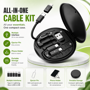 5-in-1 60W Fast Charging Cable Kit