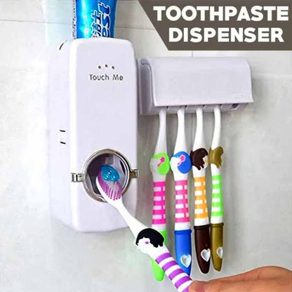 Tooth Paste Dispenser with Tooth Paste Holder - Smart Flex Store