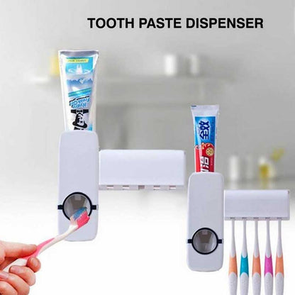 Tooth Paste Dispenser with Tooth Paste Holder - Smart Flex Store