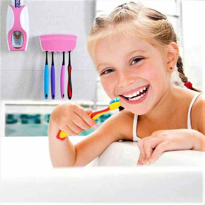 Tooth Paste Dispenser with Tooth Paste Holder - Smart Flex Store