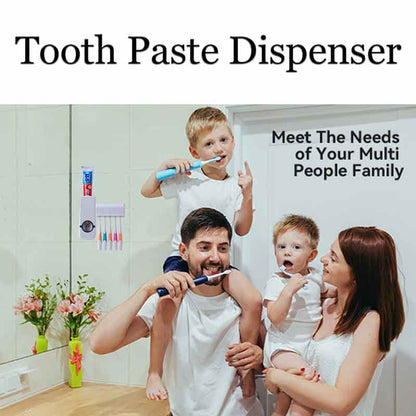 Tooth Paste Dispenser with Tooth Paste Holder - Smart Flex Store