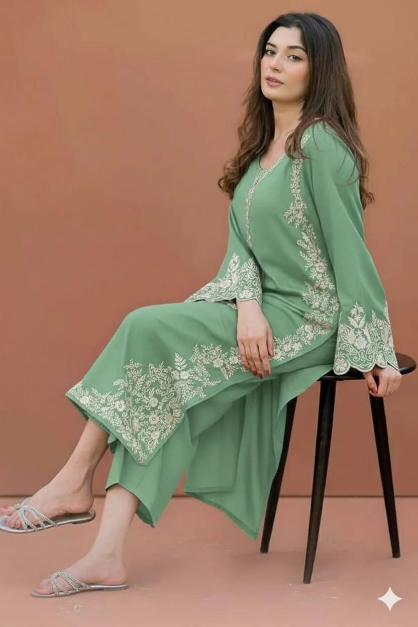 Festive Embroidered Lawn Suit Wedding Eid Wear