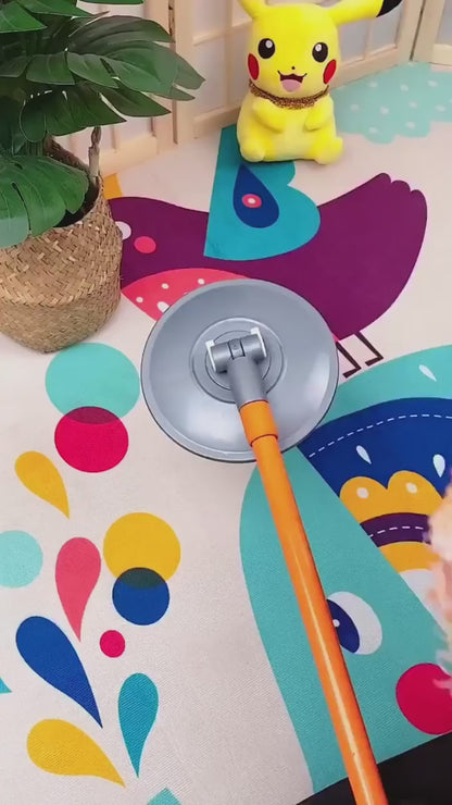 360° Sunflower Spin Mop with Extendable Handle