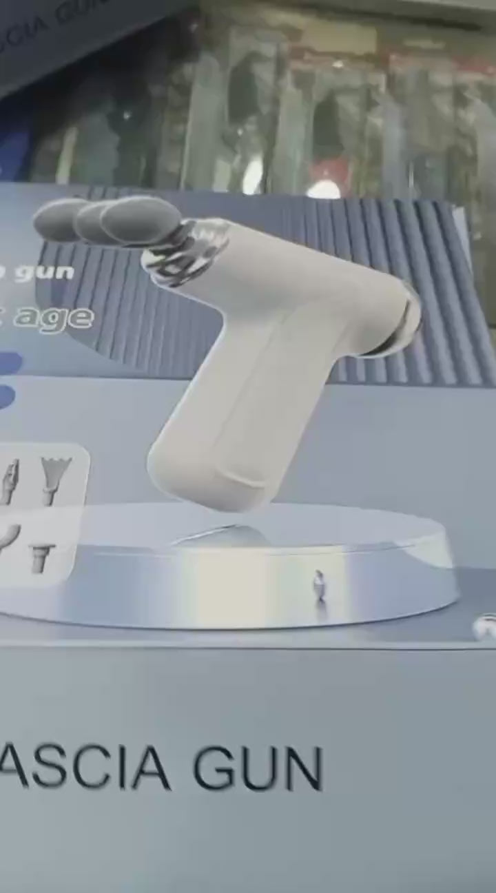 9-in-1 USB Rechargeable Massage Gun